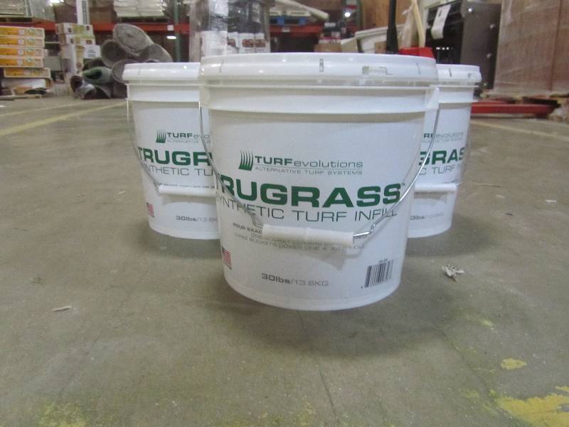 lot 51 image: TruGrass Synthetic Turf Infill (x3)