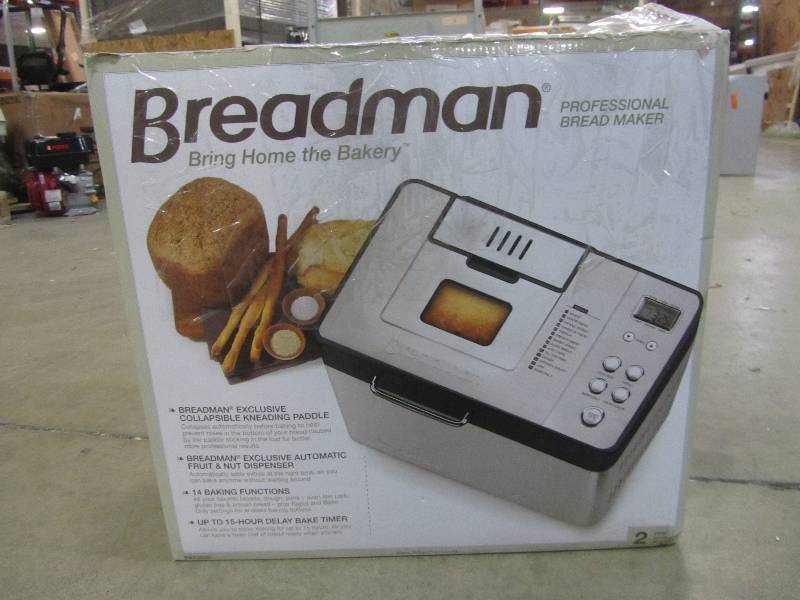 lot 80 image: BreadmanPro 2 lb. Bread Maker