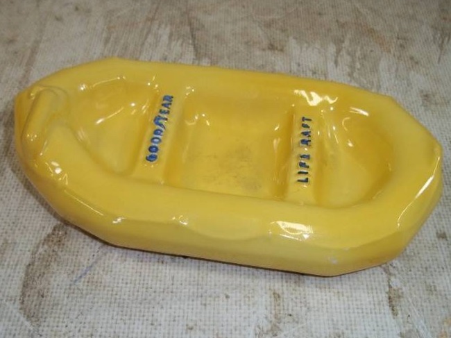 Coventry Goodyear Boat Raft Ash Tray