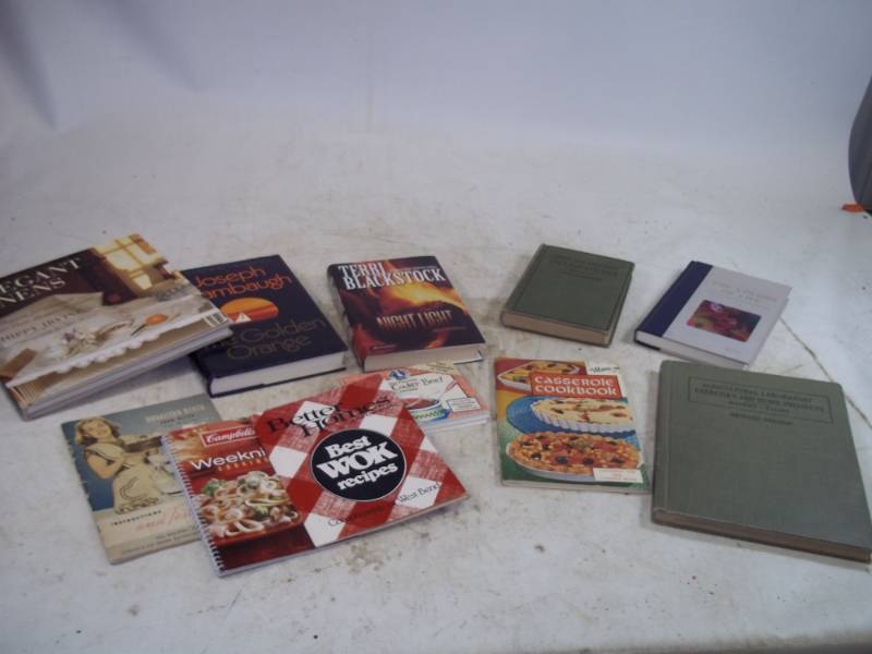 books and cookbooks