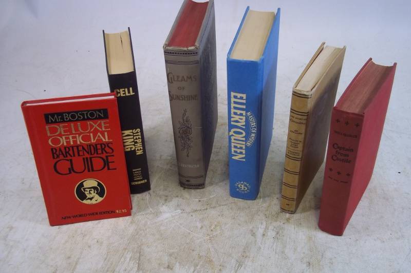 Vintage books, 1895 Gleams of Sunshine ect.