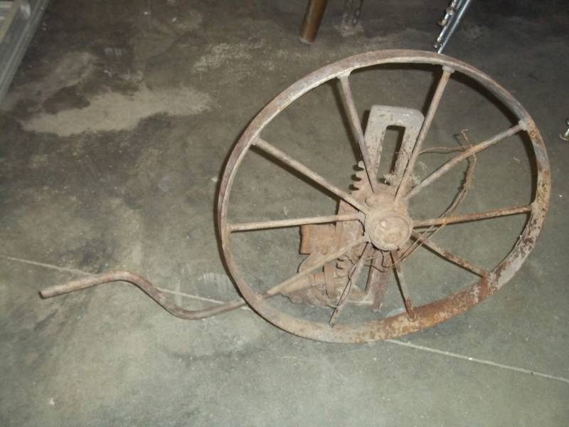 Iron Wheel with Gears