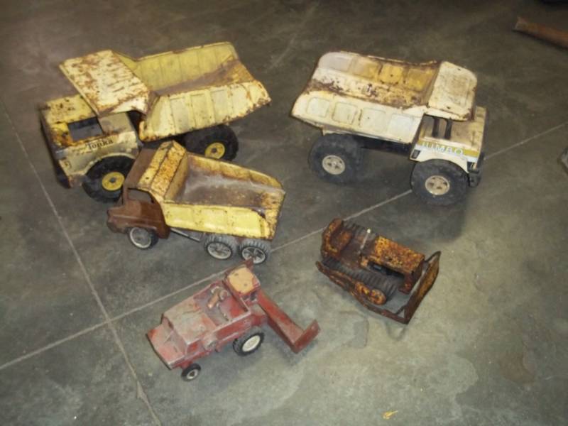 Vintage Tonka and other toys