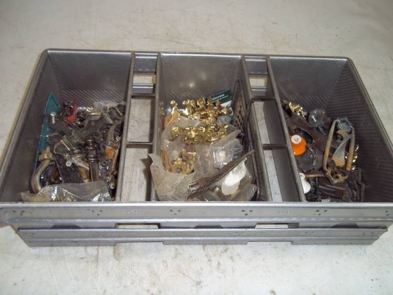 Bread Pan with Cabinet hardware