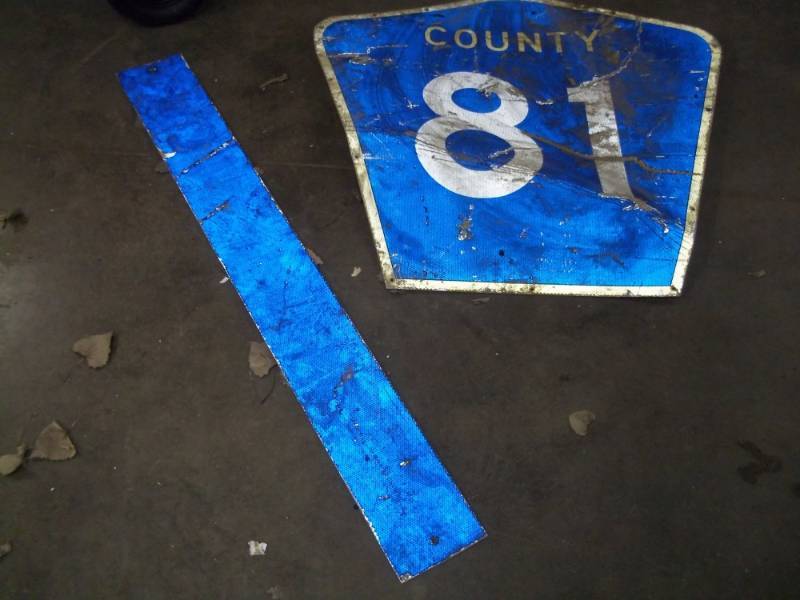 County 81 Sign