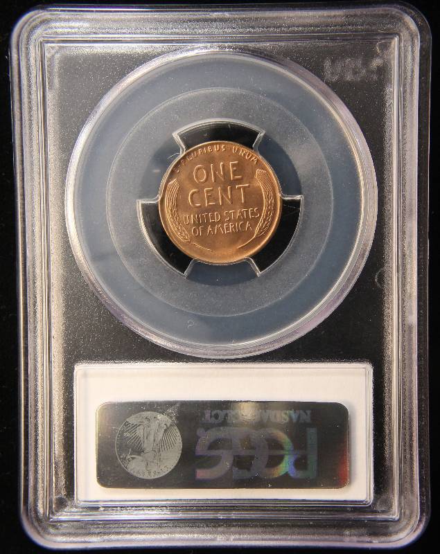 1939 US WHEAT CENT MS66RD PCGS