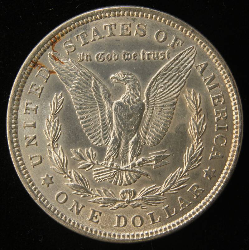 1921-P MORGAN SILVER DOLLAR UNC