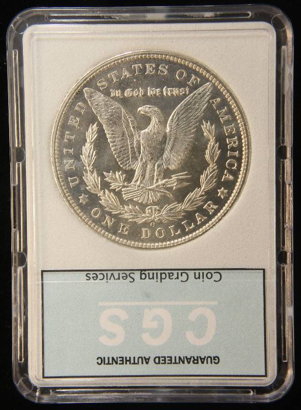 1904-O MORGAN SILVER DOLLAR MS66DMPL CGS