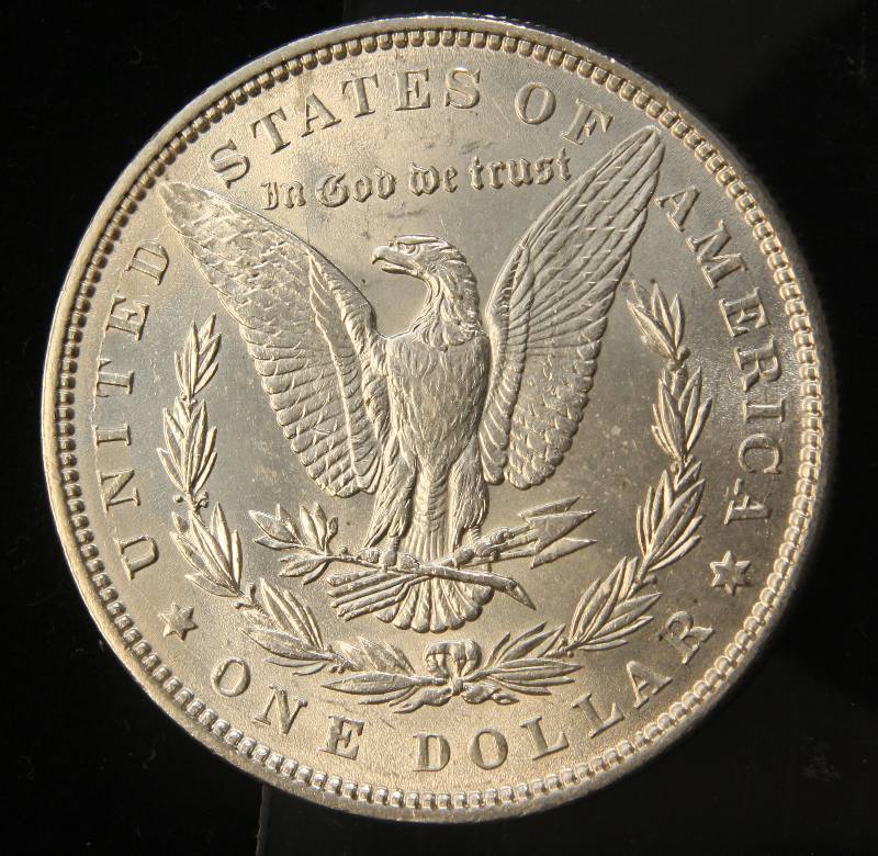 1888 MORGAN SILVER DOLLAR SHARP BU-UNC