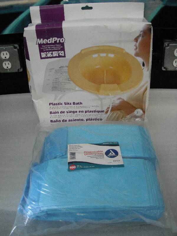 Sitz Bath & Underpads