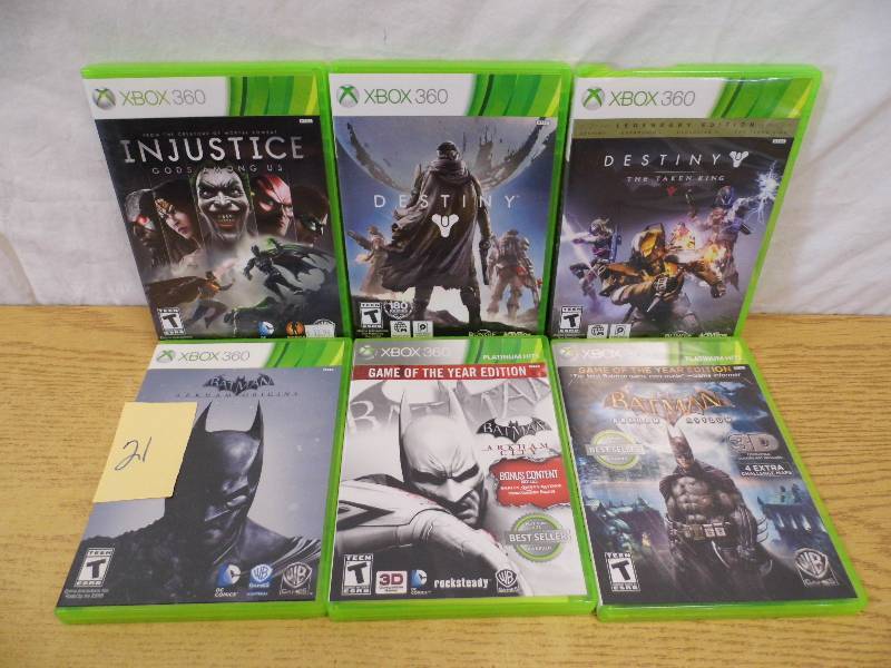 lot 21 image: Xbox 360 Games