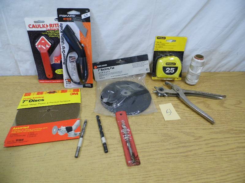 lot 51 image: Tools