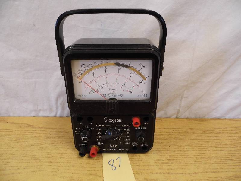 lot 87 image: Simpson Meter