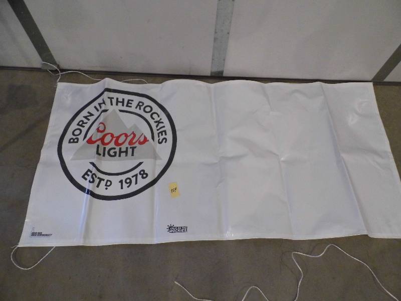 lot 154 image: Coors Banner