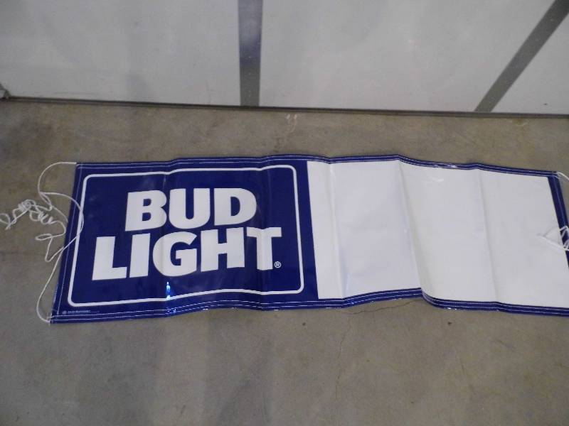lot 155 image: Bud Light Banner