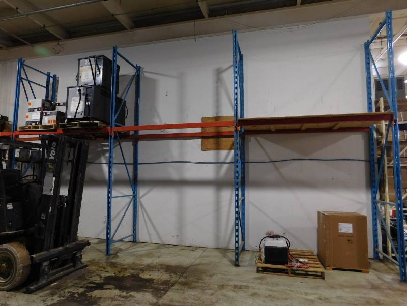 3 Bays 42 Pallet Racking #1