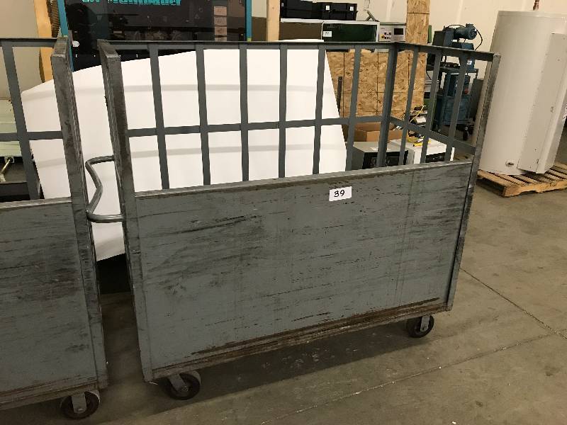 lot 39 image: WAREHOUSE CART