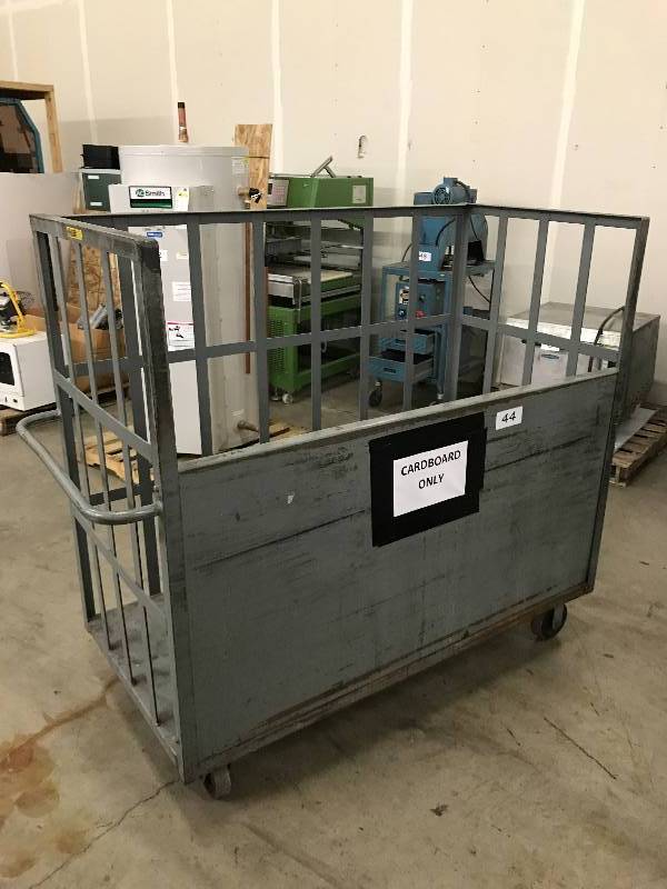 lot 44 image: WAREHOUSE CART