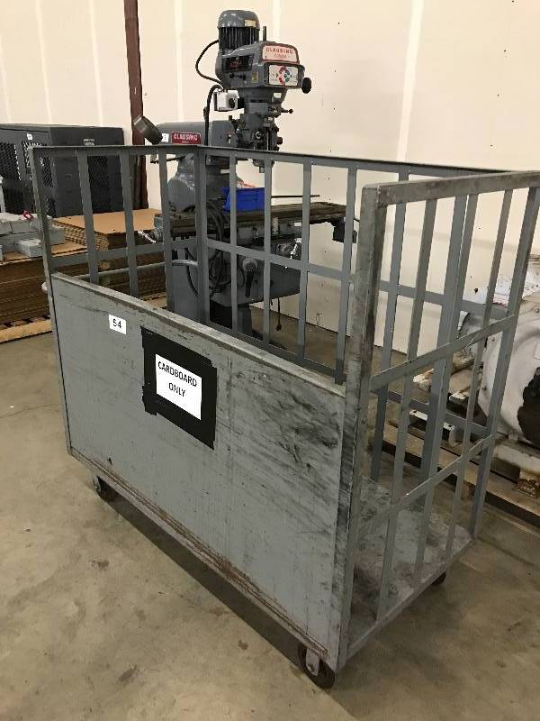 lot 54 image: WAREHOUSE CART