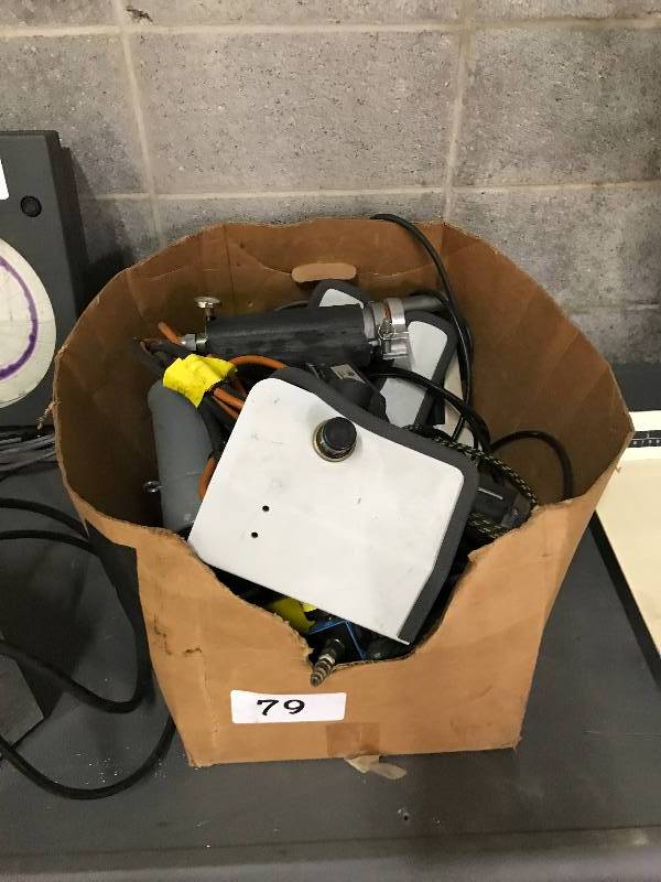 lot 79 image: LOT OF ADHESIVE GUN PARTS AND ACCESSORIES