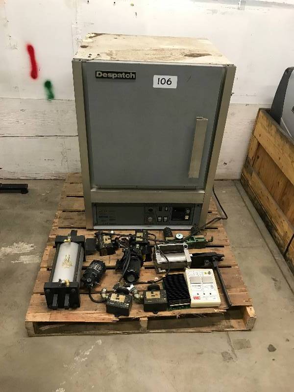 lot 106 image: LAB OVEN AND MISC.