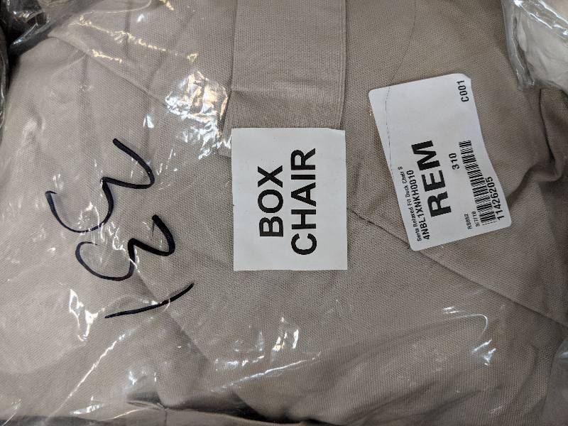 Serta Relaxed Fit Cotton Duck Chair Slipcover - Khaki