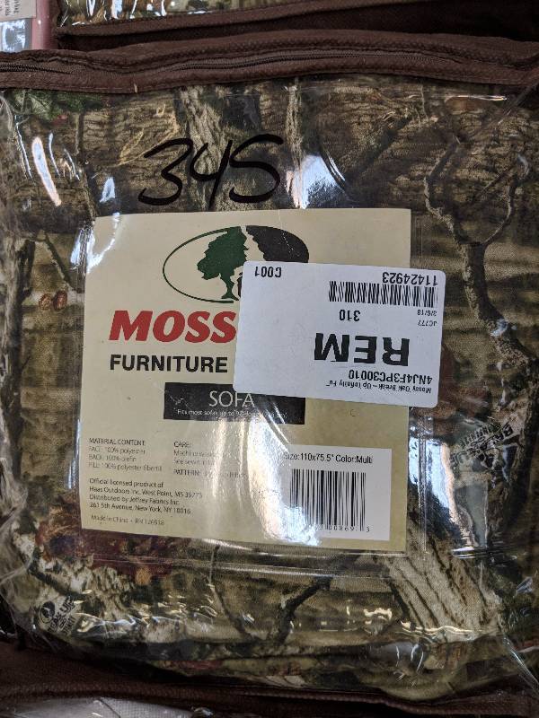 Innovative Textile Solutions Mossy Oak Break-Up Infinity Loveseat Protector - Camouflage