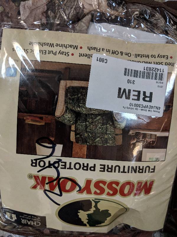 Innovative Textile Solutions Mossy Oak Break-Up Infinity Chair Protector - Camouflage
