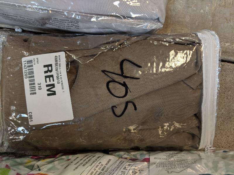 United Monte Carlo 118 x 63 Window Panel Pair - Taupe