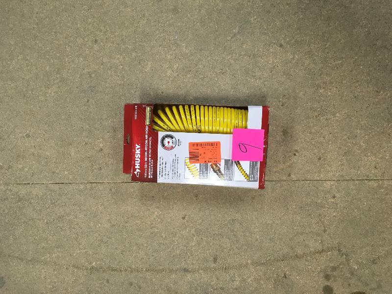 lot 9 image: 1  4 In. x 50 FT. Nylon Recoil Air Hose