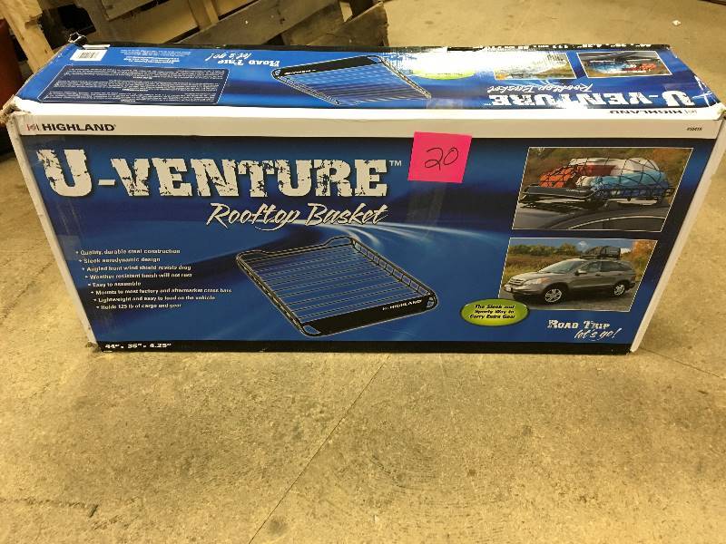 lot 20 image: Highland UVenture Rooftop Cargo Basket