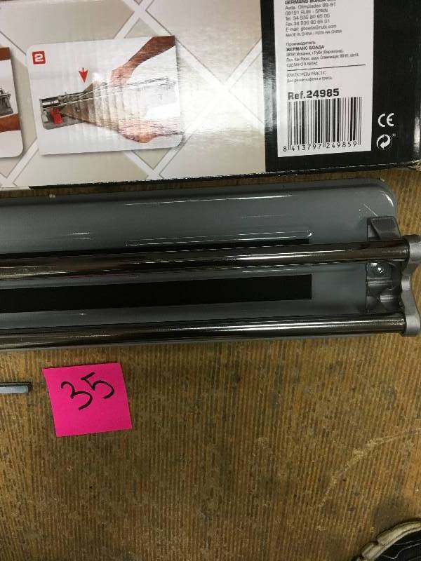 lot 35 image: Rubi PRACTIC Tile Cutters