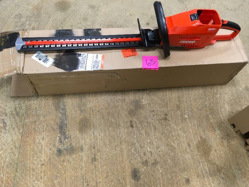 lot 65 image: ECHO 24 in. 58-Volt Lithium-Ion Brushless Cordless Hedge Trimmer Tool Only