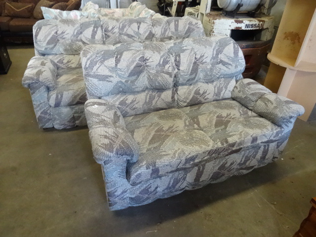 Matching full size couch and love s...