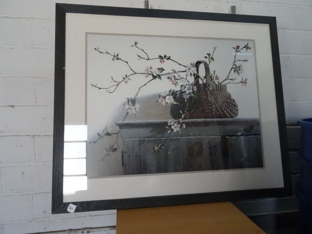 Wall hanging print. 44 x 35...