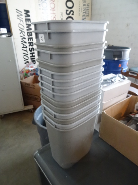 15 office garbage cans...