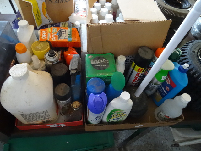 Large variety of misc janitorial pr...
