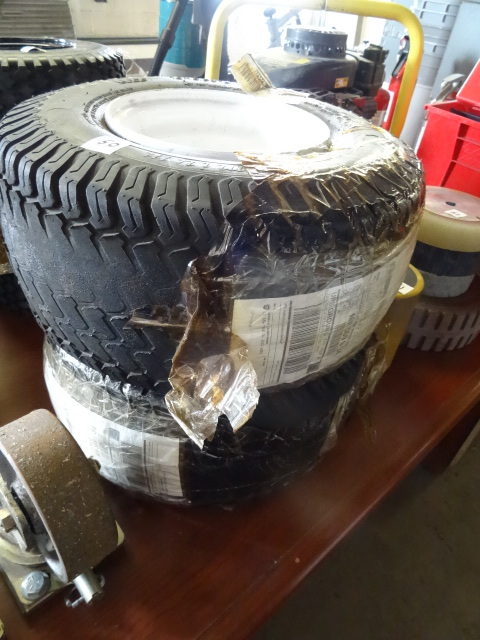 2 tires with rims. 18 x 8.50 -8 tir...