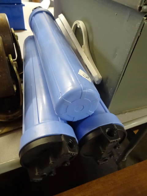 3 water filter units...