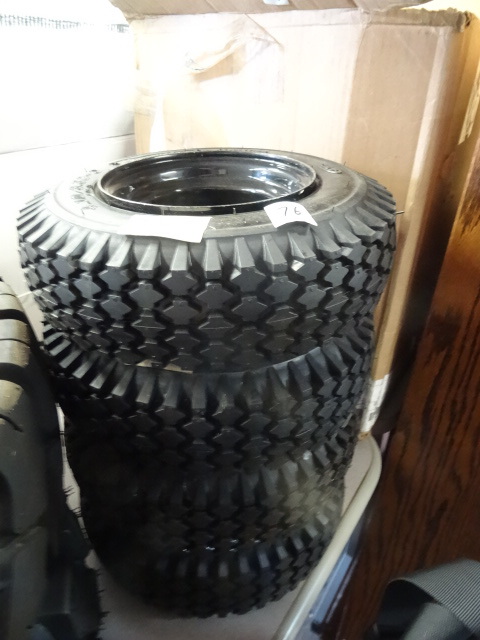 4.103.50-6 solid filled tires. 3 h...