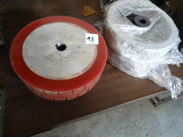 Misc hard rubber wheels...