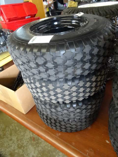 4.103.50-6 solid filled tires. 3 h...