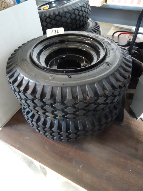 4.103.50-6 solid filled tires. 3 h...