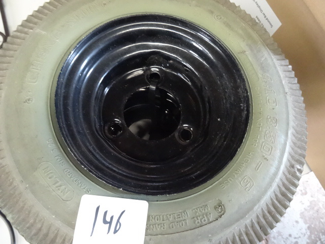 4.103.50 soid filled tires. Qty 2....