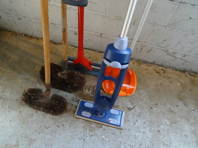 Misc janitorial and lawn and garden...