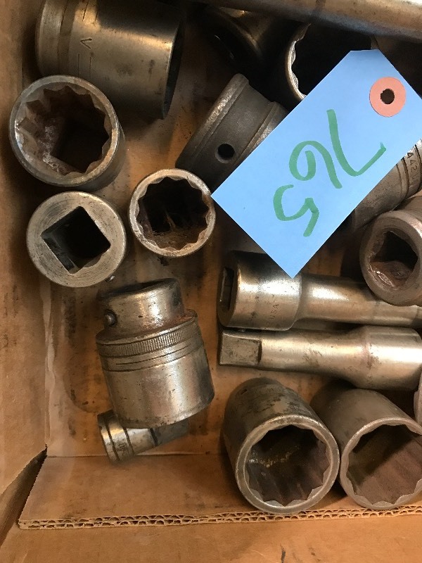 lot 765 image: MISC. ASSORTED SOCKETS