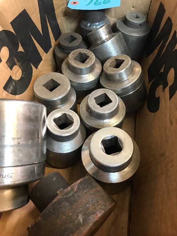 lot 766 image: ASSORTED LARGE FORMAT SOCKETS
