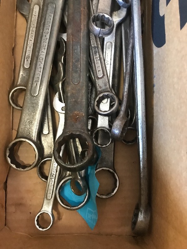 lot 770 image: LOT OF MISC. COMBINATION WRENCHES