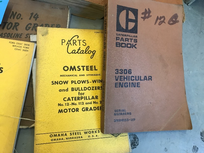 lot 775 image: LOT OF OLD PARTS BOOKS AND CATALOGS