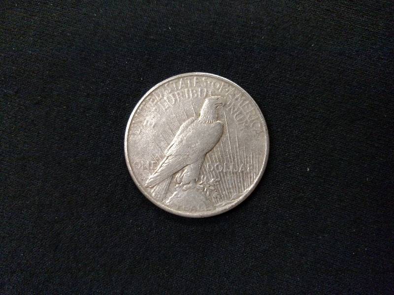 1923 D Peace Silver Dollar...